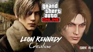 Leon Kennedy GTA 5 Character Creation & Outfit | RESIDENT EVIL 4