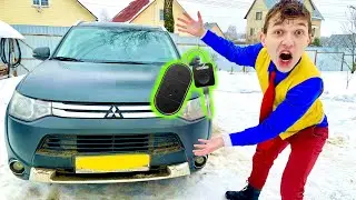 Mr. Joe found Car Keys SUV Mitsubishi Outlander and Start Funny Race 13+