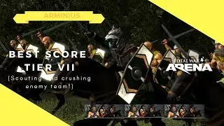 Total War arena 10.5K points!! Arminius Cavalry tier 7.