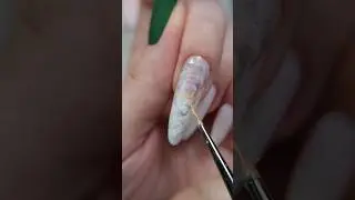 Аниме на ногтях #мононоке #ногти #гельлак #маникюр #nailarttutorial #анимемоменты