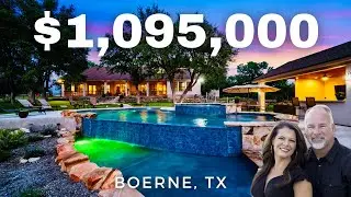 Inside a stunning $1,095,000 home in the Texas Hill Country!