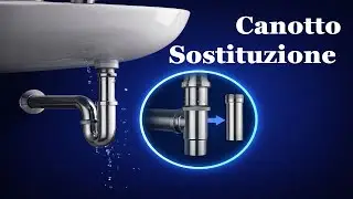 Lavandino o Lavabo che Perde sul Tubo Superiore - Cambiare il Canotto