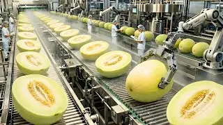 Inside the Modern Snake Melon Factory: Advanced Fruit Processing Technology