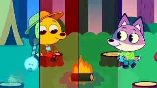 When We Go Camping 🏕️ | Kids Camp Song for Summer | Super Simple Songs | Gamma Vision