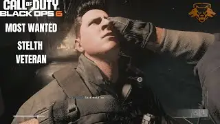 Call of Duty: Black Ops 6 - Most Wanted: Veteran Mode Stealth Gameplay