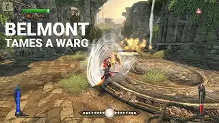 Belmont Tames a Warg - Castlevania Lords of Shadow 1 Combo