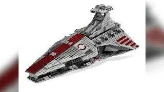 #NEW 1170PCS star battle Movie MOC Venator-Class Republing Attack Cruiser model DIY creative ideas