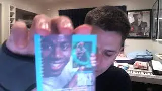 My Favorite Cards - 1994-95 NBA Hoops Magic's All Rookie Team Jalen Rose Foil and G. Robinson
