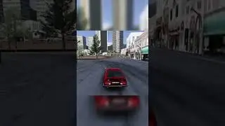 Entering the parking lot with style