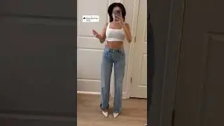 Farrah Hi Rise Wide Leg Jeans from Aritzia #jeansoutfit #aritzia #aritziahaul