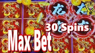 ★DRAGONS POWER AGAIN !★DRAGONS (Duo Fu Duo Cai GRAND) Slot (SG)☆MAX BET 30 SPINS☆MAX 30  #25 ★栗スロット