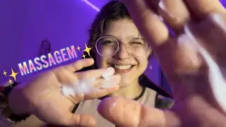 ASMR ~ Massagem para al&iacute;vio r&aacute;pido de dor de cabe&ccedil;a e enxaqueca