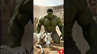 Hulk vs ayran man #hulk #comedy #viralvideo #viral 