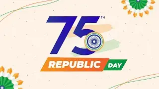 republic day animated video | 75th republic day animated video | happy republic day 26 January video