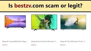 bestzv.com - review of the store! Are cheap TVs scam or legit?