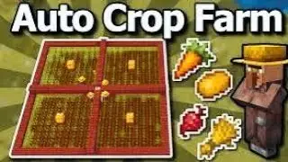 OP Villager AUTO FARM! Potato-Wheat-Carrot-Beetroot Full Guide 💥 Minecraft Survival Beast Mode