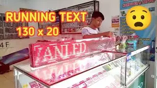 Running Text Murah [ paket komplit tinggal pasang ]
