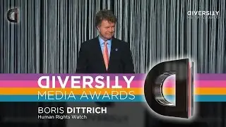 Diversity Media Awards 2016 - Boris Dittrich