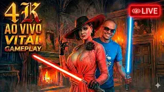 RESIDENT EVIL VILLAGE 4K PS5 - SERÁ QUE CONSEGUIREMOS A PLATINA? SABRE DE LUZ TUNADO