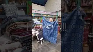 HOW BIG?! Welsh tapestry blankets from Rock Woollen Mill! #wales #welshblanket #christmasgifts #wool