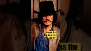Who Can Name these 4 Top Western Actors? 🤠 #hollywood #western #movietrivia