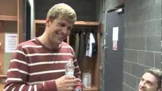 Kian and Bressie backstage on The Voice of Ireland