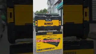 DEWALT ToughSystem Radio and Battery Charger, Bluetooth Music Player (DWST08810
