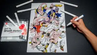 Parkoo marker| drawing majin buu ✍️