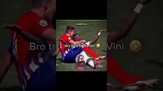 He wanted to bite Vini ☠️🤣 #shorts #viralvideo #trending #funny #football