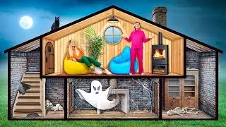 Construimos una Habitación Secreta en una casa Abandonada