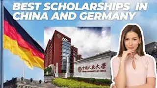 A beginner's guide to Scholarship in Germany,China and other countries #youtube #scholarship #china