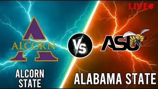 Alcorn State Braves Vs Alabama State Hornets Live | NCAA Men's Basketball | PLAY | SCOREBOARD