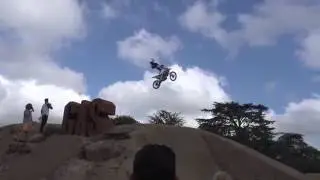 Slow Mo of FMX Freestyle Motocross World Champions @ Goodwood Festival of Speed 2016
