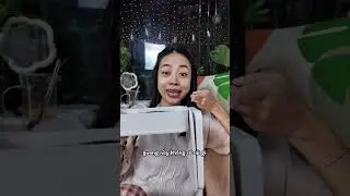 This mini makeup case with an integrated makeup mirror is so convenient, you can put it anywhere!...