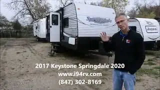i94rv com 2017 Keystone Springdale Summerland 2020 Rear Dinette