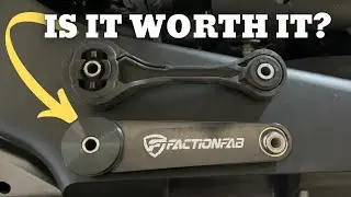 WRX STI Faction Fab pitch stop mount review