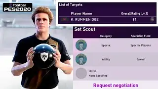 FREE LEGEND SCOUT / LEGEND DIFFICULTY CHALLENGE | PES 2020