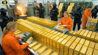 Inside the Gold Recycling Factory How Scrap Gold Becomes 24K Gold (Full Process)