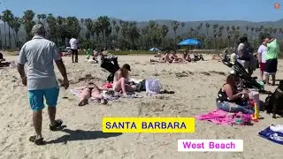 Santa Barbara West Beach - Uncle Reaction - VLOG - Summer Beach