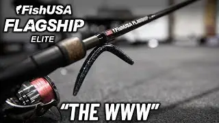The WWW - FishUSA Flagship Elite Spinning Rod - All Purpose Finesse Rod for Bass Fishing