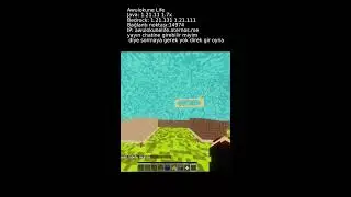 Minecraft Survival sunucusu açıldı dünkü TNT olayından sonra :D