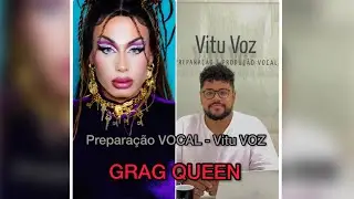 PROF: Vitu VOZ - Grag Queen - Na aula Particular de TECNICA - VOCAL