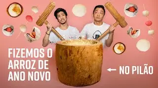 MOCHI, BOLINHO DE ARROZ NO PIL&Atilde;O!