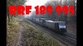 *tyfoon* RRF 189 995 met containertrein langs Venlo Grens!