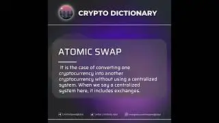Helpseed - Crypto Dictionary - Atomic Swap