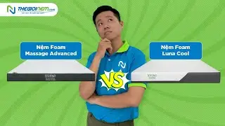 So sánh nệm Foam Tatana Massage Advenced và nệm Foam Tatana Luna Cool