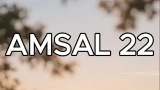 AMSAL 22 #amsal #saatteduhharian #alkitab