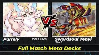 Purrely vs Swordsoul Tenyi | High Rated Dueling Book DB Grinder Yugioh Decks 2023