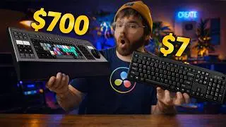 $7 Keyboard vs $700 Blackmagic Keyboard — Is It Worth It for Video Editors?