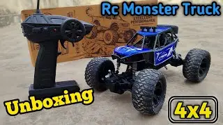 RC Monster Truck with Realistic Sound | Unboxing & Testing | Remote Control Car Unboxing 